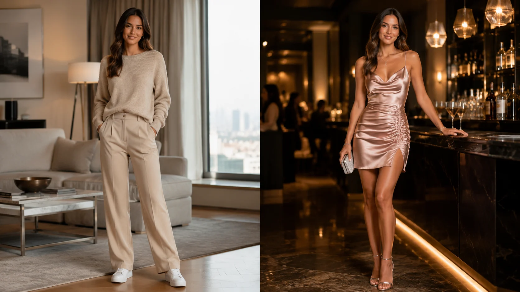 AI Party Outfit AI virtual try-on example